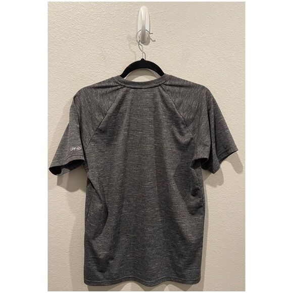 NIKE Dri-FIT UPF 40+ T-shirt Men's Gray Short Sleeves - Picture 4 of 4
